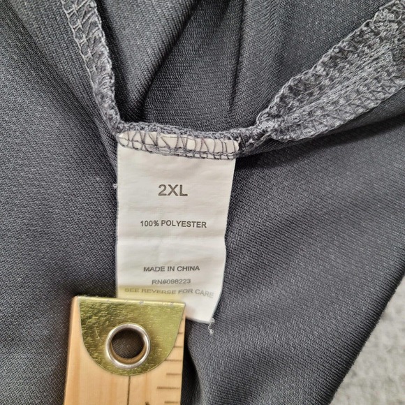 BCG Shirt‎ Mens XXL Gray Polo Golf Short Sleeve Classic Lightweight Collared - Picture 7 of 10